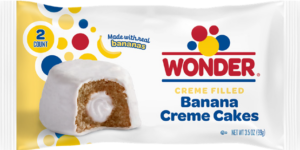 Wonder Creme Filled Banana Cakes 3.5oz 6ct